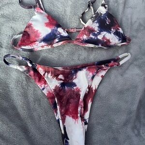 Tie-Dye Bikini Set